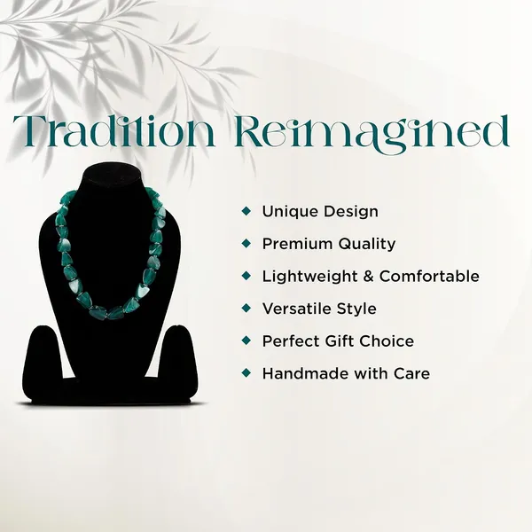 Bead_Necklace_For_Women_Girls_Lightweight_Statement_Ethnic_Jewellery_With_Geometric_Dice_Tumble_Shaped_Beads_Everyday_Wear_Fashion_Neckpiece_For_Styling_Gifting