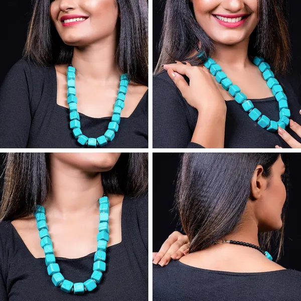 Bead_Necklace_For_Women_Girls_Lightweight_Statement_Ethnic_Jewellery_With_Geometric_Dice_Tumble_Shaped_Beads_Everyday_Wear_Fashion_Neckpiece_For_Styling_Gifting