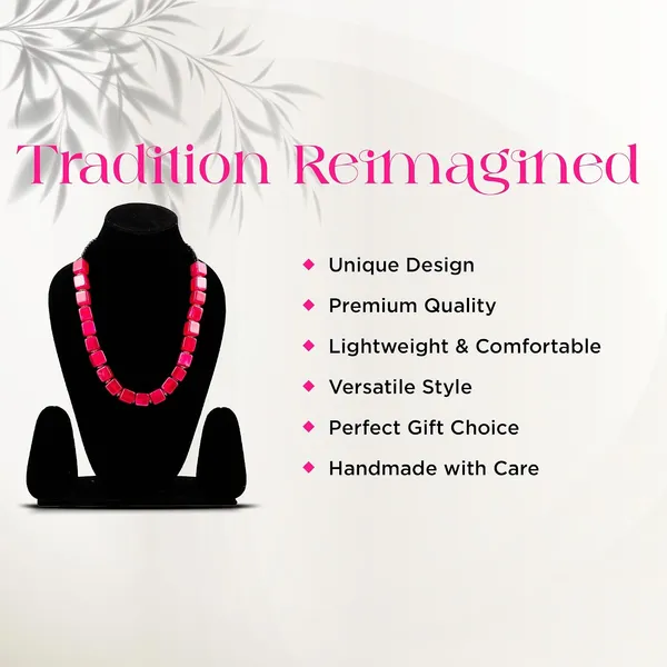 Bead_Necklace_For_Women_Girls_Lightweight_Statement_Ethnic_Jewellery_With_Geometric_Dice_Tumble_Shaped_Beads_Everyday_Wear_Fashion_Neckpiece_For_Styling_Gifting