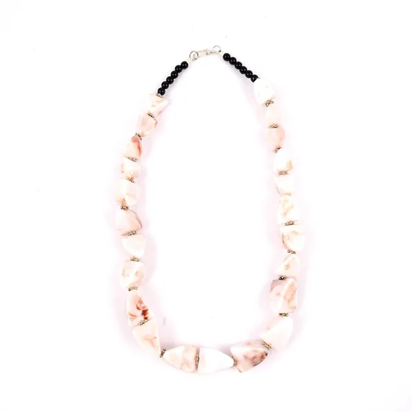 Bead_Necklace_For_Women_Girls_Lightweight_Statement_Ethnic_Jewellery_With_Geometric_Dice_Tumble_Shaped_Beads_Everyday_Wear_Fashion_Neckpiece_For_Styling_Gifting