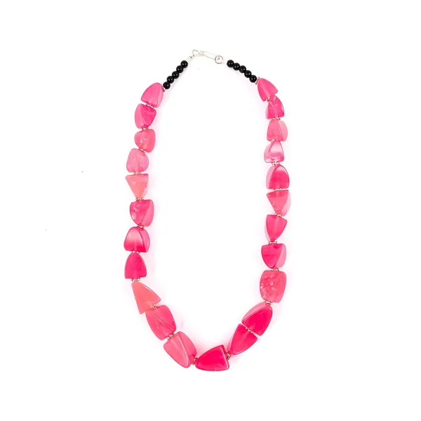 Bead_Necklace_For_Women_Girls_Lightweight_Statement_Ethnic_Jewellery_With_Geometric_Dice_Tumble_Shaped_Beads_Everyday_Wear_Fashion_Neckpiece_For_Styling_Gifting