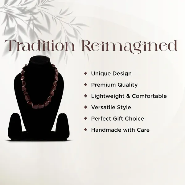 Bead_Necklace_For_Women_Girls_Lightweight_Statement_Ethnic_Jewellery_With_Geometric_Dice_Tumble_Shaped_Beads_Everyday_Wear_Fashion_Neckpiece_For_Styling_Gifting