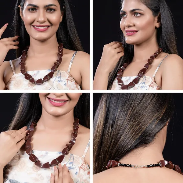 Bead_Necklace_For_Women_Girls_Lightweight_Statement_Ethnic_Jewellery_With_Geometric_Dice_Tumble_Shaped_Beads_Everyday_Wear_Fashion_Neckpiece_For_Styling_Gifting
