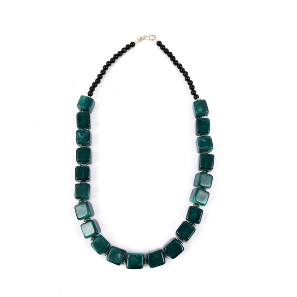 Bead_Necklace_For_Women_Girls_Lightweight_Statement_Ethnic_Jewellery_With_Geometric_Dice_Tumble_Shaped_Beads_Everyday_Wear_Fashion_Neckpiece_For_Styling_Gifting