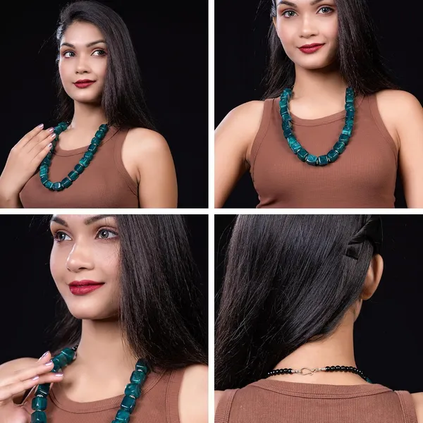Bead_Necklace_For_Women_Girls_Lightweight_Statement_Ethnic_Jewellery_With_Geometric_Dice_Tumble_Shaped_Beads_Everyday_Wear_Fashion_Neckpiece_For_Styling_Gifting