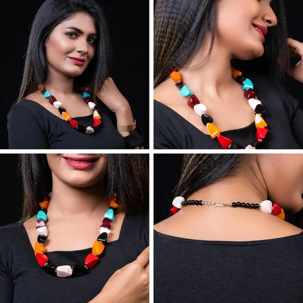 Bead_Necklace_For_Women_Girls_Lightweight_Statement_Ethnic_Jewellery_With_Geometric_Dice_Tumble_Shaped_Beads_Everyday_Wear_Fashion_Neckpiece_For_Styling_Gifting