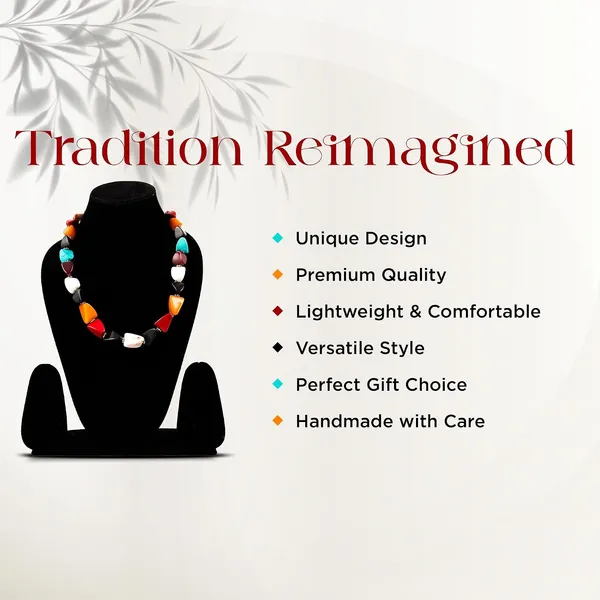 Bead_Necklace_For_Women_Girls_Lightweight_Statement_Ethnic_Jewellery_With_Geometric_Dice_Tumble_Shaped_Beads_Everyday_Wear_Fashion_Neckpiece_For_Styling_Gifting