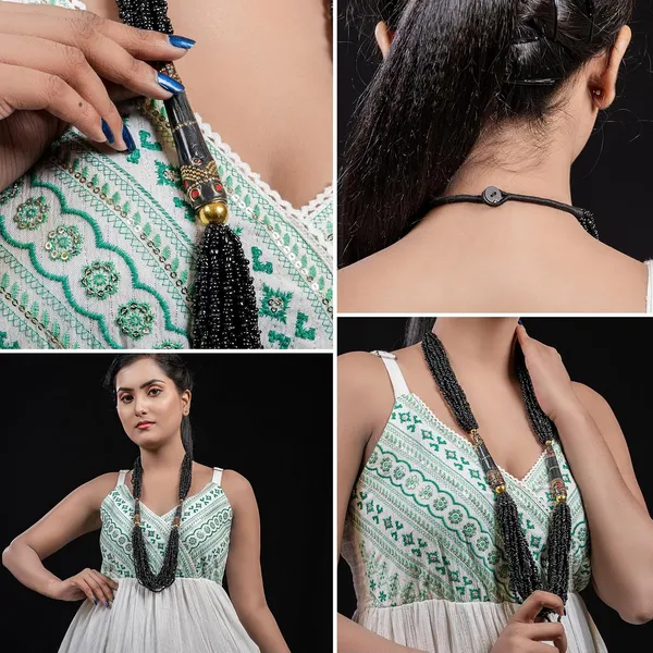 Multi_Strand_Dual_Tube_Seed_Beaded_Necklace_For_Women_Girl_Statement_Layered_Design_Lightweight_Long_Neckpiece_Button_Clasp_Closure_Contemporary_Ethnic_Fashion_Jewelry_For_Styling_Gifting