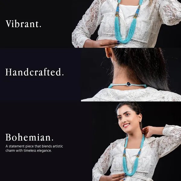 Multi_Strand_Dual_Tube_Seed_Beaded_Necklace_For_Women_Girl_Statement_Layered_Design_Lightweight_Long_Neckpiece_Button_Clasp_Closure_Contemporary_Ethnic_Fashion_Jewelry_For_Styling_Gifting