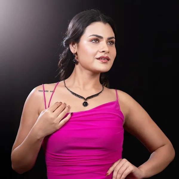 Jet_Black_Crystal_Floral_American_Diamond_Necklace_Set_For_Women