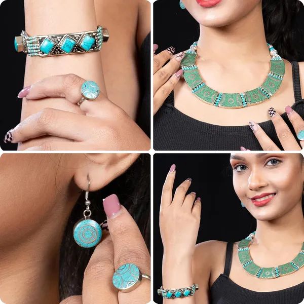 Handcrafted_Hamsa_Nepali_Necklace_Set_For_Women_Girls_Tibetan_Afghani_Metal_Beaded_Jewellery_Set_With_Necklace_Bracelet_Earrings_Ring
