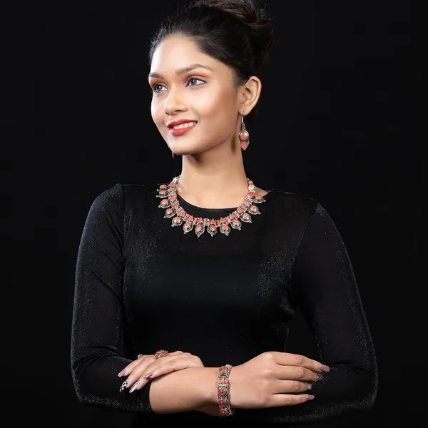 Handcrafted_Hamsa_Nepali_Necklace_Set_For_Women_Girls_Tibetan_Afghani_Metal_Beaded_Jewellery_Set_With_Necklace_Bracelet_Earrings_Ring