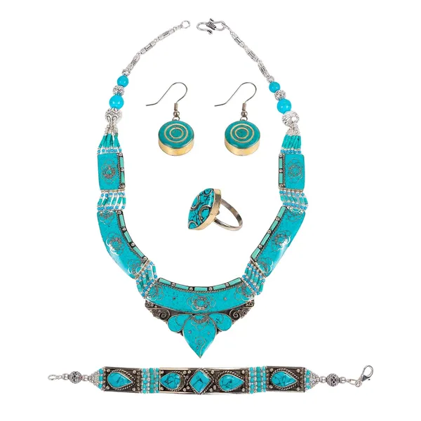 Handcrafted_Hamsa_Nepali_Necklace_Set_For_Women_Girls_Tibetan_Afghani_Metal_Beaded_Jewellery_Set_With_Necklace_Bracelet_Earrings_Ring