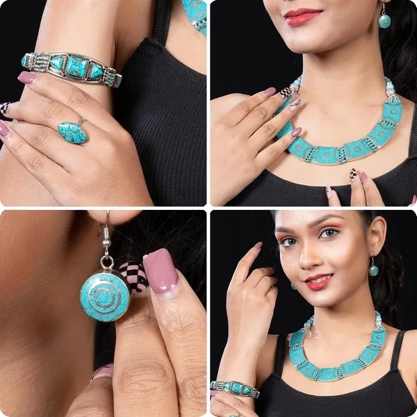 Handcrafted_Hamsa_Nepali_Necklace_Set_For_Women_Girls_Tibetan_Afghani_Metal_Beaded_Jewellery_Set_With_Necklace_Bracelet_Earrings_Ring