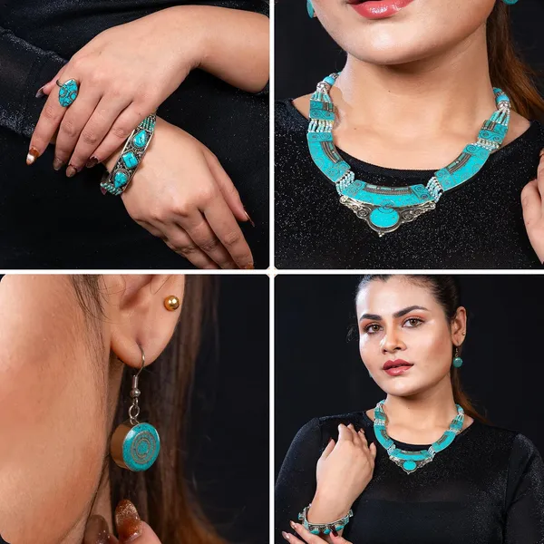 Handcrafted_Hamsa_Nepali_Necklace_Set_For_Women_Girls_Tibetan_Afghani_Metal_Beaded_Jewellery_Set_With_Necklace_Bracelet_Earrings_Ring