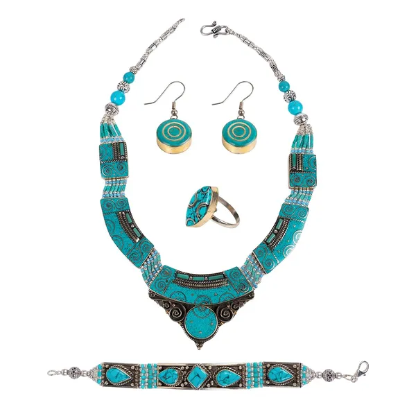 Handcrafted_Hamsa_Nepali_Necklace_Set_For_Women_Girls_Tibetan_Afghani_Metal_Beaded_Jewellery_Set_With_Necklace_Bracelet_Earrings_Ring