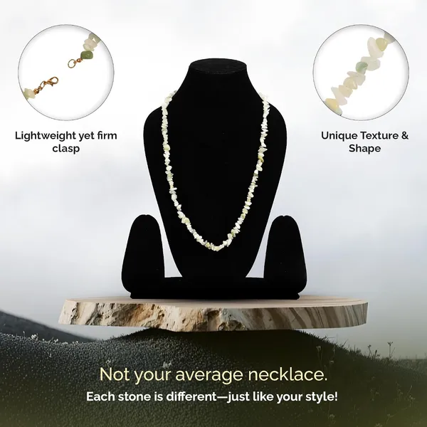 Single_Strand_Beaded_Necklace_Boho_Style_Tribal_Handcrafted_Jewellery_For_Women_Girls_Chunky_Beads_Neckpiece_With_Secure_Clasp_Lightweight_Everyday_Wear_Gifting