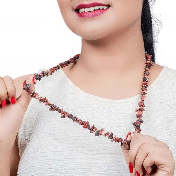 Single_Strand_Beaded_Necklace_Boho_Style_Tribal_Handcrafted_Jewellery_For_Women_Girls_Chunky_Beads_Neckpiece_With_Secure_Clasp_Lightweight_Everyday_Wear_Gifting