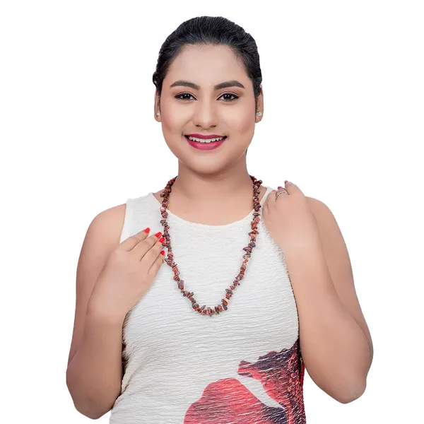 Single_Strand_Beaded_Necklace_Boho_Style_Tribal_Handcrafted_Jewellery_For_Women_Girls_Chunky_Beads_Neckpiece_With_Secure_Clasp_Lightweight_Everyday_Wear_Gifting
