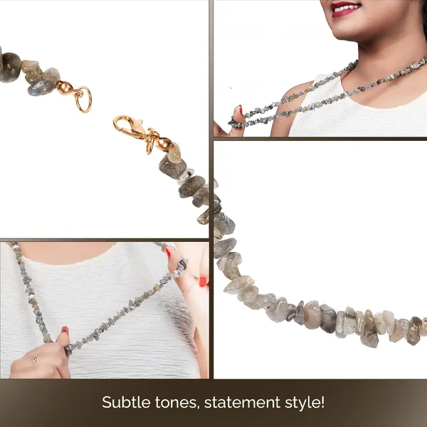 Single_Strand_Beaded_Necklace_Boho_Style_Tribal_Handcrafted_Jewellery_For_Women_Girls_Chunky_Beads_Neckpiece_With_Secure_Clasp_Lightweight_Everyday_Wear_Gifting