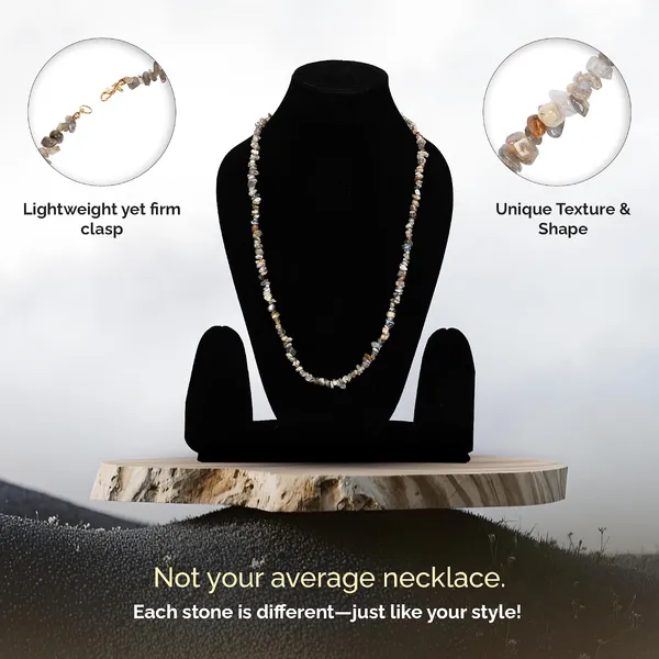 Single_Strand_Beaded_Necklace_Boho_Style_Tribal_Handcrafted_Jewellery_For_Women_Girls_Chunky_Beads_Neckpiece_With_Secure_Clasp_Lightweight_Everyday_Wear_Gifting