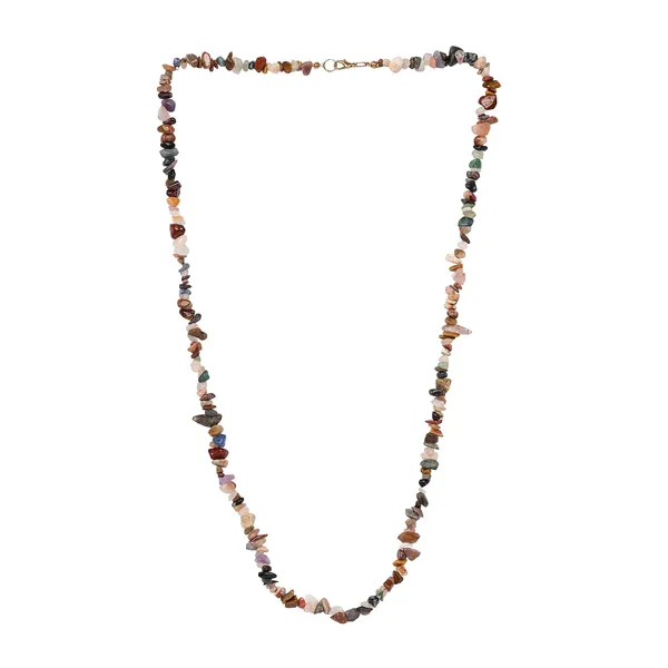 Single_Strand_Beaded_Necklace_Boho_Style_Tribal_Handcrafted_Jewellery_For_Women_Girls_Chunky_Beads_Neckpiece_With_Secure_Clasp_Lightweight_Everyday_Wear_Gifting