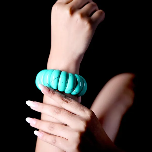 Product_Summary_Beadnest_Chunky_Bubble_Bead_Elastic_Stretch_Bracelet_For_Women_Acrylic_Beaded_Stackable_Boho_Bracelet_Statement_Fashion_Jewellery_Navratri_Diwali_Party_Gift