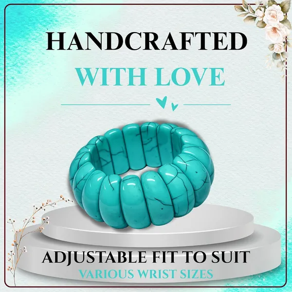 Product_Summary_Beadnest_Chunky_Bubble_Bead_Elastic_Stretch_Bracelet_For_Women_Acrylic_Beaded_Stackable_Boho_Bracelet_Statement_Fashion_Jewellery_Navratri_Diwali_Party_Gift