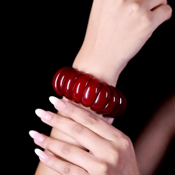 Chunky_Bubble_Bead_Elastic_Stretch_Bracelet_For_Women_Acrylic_Beaded_Stackable_Boho_Bracelet_Statement_Fashion_Jewellery_Navratri_Diwali_Party_Gift