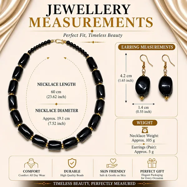 Beaded_Necklace_Set_With_Earrings_For_Women_Acrylic_Tumble_Bead_Jewellery_Navratri_Diwali_Wedding_Gift_Ethnic_Boho_Party_Daily_Wear