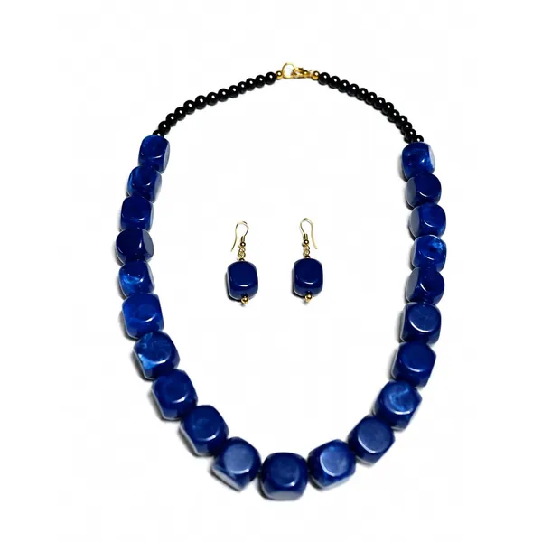 Faux_Gemstone_Bead_Necklace_For_Women_Natural_Stone_Inspired_Acrylic_Beaded_Necklace_Boho_Earthy_Statement_Jewellery_Navratri_Diwali_Party_Gift_Ethnic_Fashion