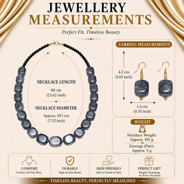 Faux_Gemstone_Bead_Necklace_For_Women_Natural_Stone_Inspired_Acrylic_Beaded_Necklace_Boho_Earthy_Statement_Jewellery_Navratri_Diwali_Party_Gift_Ethnic_Fashion