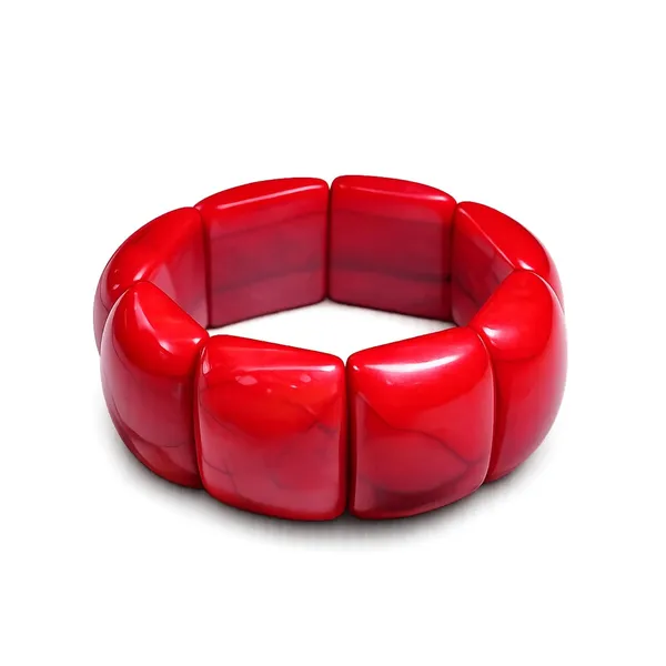 Mosaic_Chunky_Bead_Elastic_Stretch_Bracelet_For_Women_Small_Square_Stackable_Bead_Bracelet_Dainty_Acrylic_Fashion_Jewellery_Navratri_Diwali_Party_Gift_Boho_Daily_Wear
