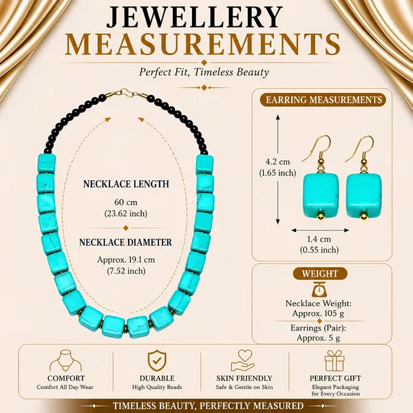 Cube_Dice_Bead_Necklace_For_Women_Chunky_Square_Block_Beaded_Statement_Necklace_Bold_Acrylic_Fashion_Jewellery_Navratri_Diwali_Party_Gift_Ethnic_Boho_Casual