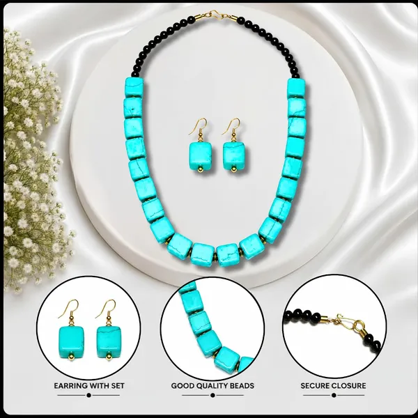 Cube_Dice_Bead_Necklace_For_Women_Chunky_Square_Block_Beaded_Statement_Necklace_Bold_Acrylic_Fashion_Jewellery_Navratri_Diwali_Party_Gift_Ethnic_Boho_Casual