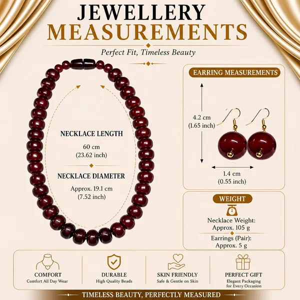 Petite_Pearl_Round_Bead_Necklace_For_Women_Dainty_Acrylic_Beaded_Layering_Necklace_Delicate_Fashion_Jewellery_Navratri_Diwali_Daily_Wear_Gift_Ethnic_Boho_Casual