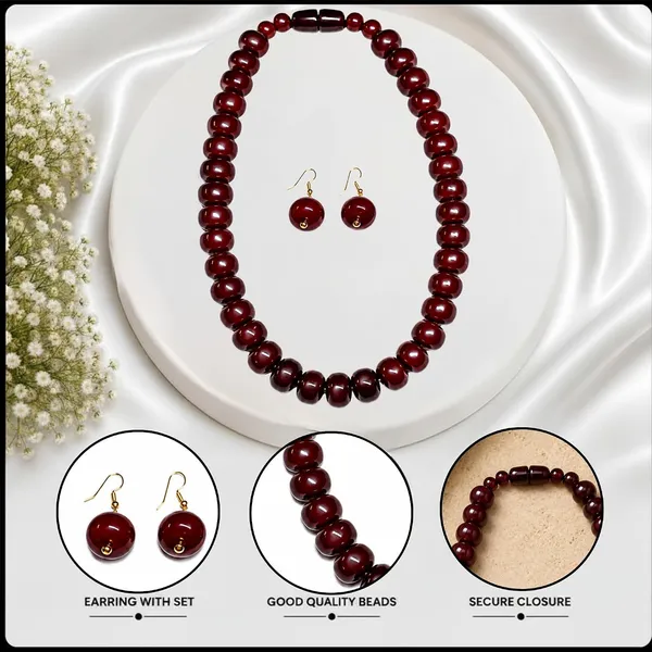 Petite_Pearl_Round_Bead_Necklace_For_Women_Dainty_Acrylic_Beaded_Layering_Necklace_Delicate_Fashion_Jewellery_Navratri_Diwali_Daily_Wear_Gift_Ethnic_Boho_Casual