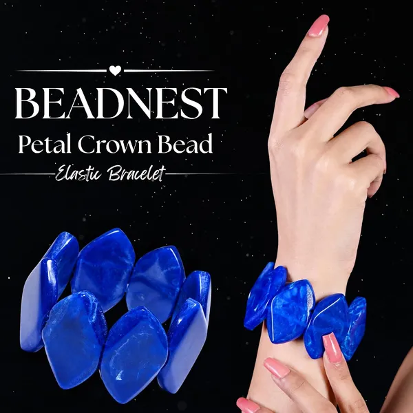 Product_Summary_Beadnest_Petal_Crown_Floral_Spike_Boho_Beaded_Stretch_Braceletbeadnest_Petal_Crown_Bead_Elastic_Stretch_Bracelet_For_Women_Floral_Spike_Boho_Beaded_Bracelet_Bold_Statement_Fashion_Jewellery_Navratri_Diwali_Party_Gift_Stackable_Daily_Wear