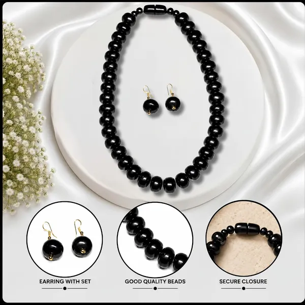 Petite_Pearl_Round_Bead_Necklace_For_Women_Dainty_Acrylic_Beaded_Layering_Necklace_Delicate_Fashion_Jewellery_Navratri_Diwali_Daily_Wear_Gift_Ethnic_Boho_Casual