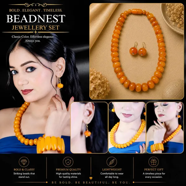 Petite_Pearl_Round_Bead_Necklace_For_Women_Dainty_Acrylic_Beaded_Layering_Necklace_Delicate_Fashion_Jewellery_Navratri_Diwali_Daily_Wear_Gift_Ethnic_Boho_Casual