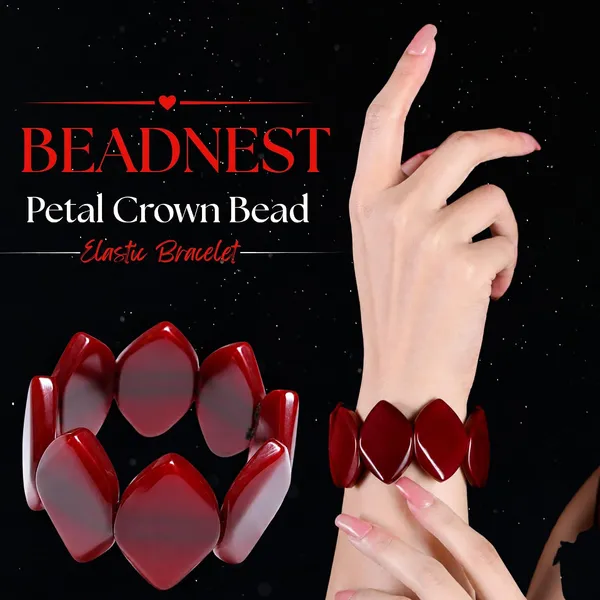 Product_Summary_Beadnest_Petal_Crown_Floral_Spike_Boho_Beaded_Stretch_Braceletbeadnest_Petal_Crown_Bead_Elastic_Stretch_Bracelet_For_Women_Floral_Spike_Boho_Beaded_Bracelet_Bold_Statement_Fashion_Jewellery_Navratri_Diwali_Party_Gift_Stackable_Daily_Wear