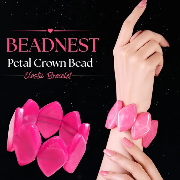 Product_Summary_Beadnest_Petal_Crown_Floral_Spike_Boho_Beaded_Stretch_Braceletbeadnest_Petal_Crown_Bead_Elastic_Stretch_Bracelet_For_Women_Floral_Spike_Boho_Beaded_Bracelet_Bold_Statement_Fashion_Jewellery_Navratri_Diwali_Party_Gift_Stackable_Daily_Wear