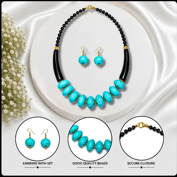 Graduated_Coin_Disc_Bead_Necklace_For_Women_Flat_Circular_Cascading_Beaded_Statement_Necklace_Bold_Acrylic_Fashion_Jewellery_Navratri_Diwali_Party_Gift_Ethnic_Boho