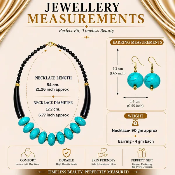 Graduated_Coin_Disc_Bead_Necklace_For_Women_Flat_Circular_Cascading_Beaded_Statement_Necklace_Bold_Acrylic_Fashion_Jewellery_Navratri_Diwali_Party_Gift_Ethnic_Boho