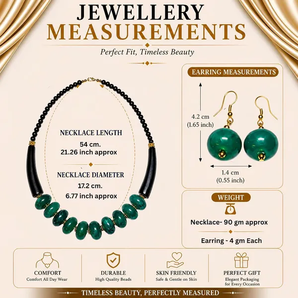Graduated_Coin_Disc_Bead_Necklace_For_Women_Flat_Circular_Cascading_Beaded_Statement_Necklace_Bold_Acrylic_Fashion_Jewellery_Navratri_Diwali_Party_Gift_Ethnic_Boho