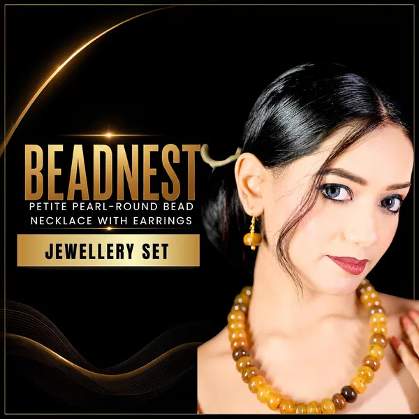 Petite_Pearl_Round_Bead_Necklace_For_Women_Dainty_Acrylic_Beaded_Layering_Necklace_Delicate_Fashion_Jewellery_Navratri_Diwali_Daily_Wear_Gift_Ethnic_Boho_Casual
