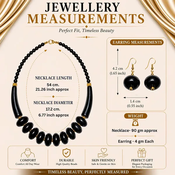 Graduated_Coin_Disc_Bead_Necklace_For_Women_Flat_Circular_Cascading_Beaded_Statement_Necklace_Bold_Acrylic_Fashion_Jewellery_Navratri_Diwali_Party_Gift_Ethnic_Boho