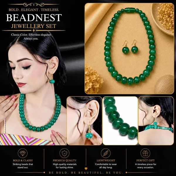 Petite_Pearl_Round_Bead_Necklace_For_Women_Dainty_Acrylic_Beaded_Layering_Necklace_Delicate_Fashion_Jewellery_Navratri_Diwali_Daily_Wear_Gift_Ethnic_Boho_Casual