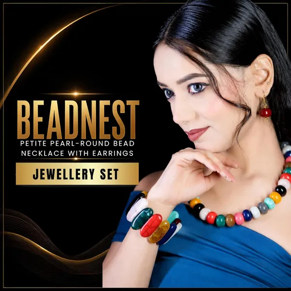 Petite_Pearl_Round_Bead_Necklace_For_Women_Dainty_Acrylic_Beaded_Layering_Necklace_Delicate_Fashion_Jewellery_Navratri_Diwali_Daily_Wear_Gift_Ethnic_Boho_Casual