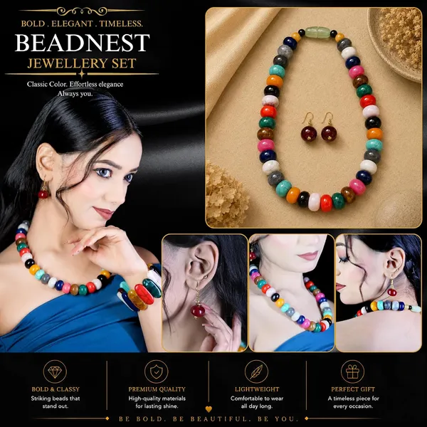 Petite_Pearl_Round_Bead_Necklace_For_Women_Dainty_Acrylic_Beaded_Layering_Necklace_Delicate_Fashion_Jewellery_Navratri_Diwali_Daily_Wear_Gift_Ethnic_Boho_Casual
